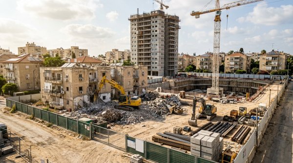 פרשקובסקי גרופ השיגה רוב לפינוי-בינוי בקריית מוצקין: מגדל 120 דירות יקום במקום 27