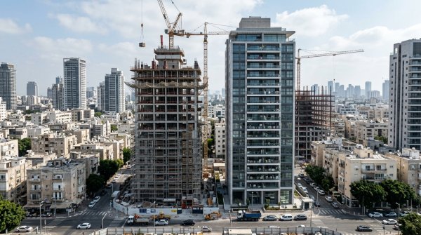 עלויות הבנייה בתל אביב זינקו ב-15% בשנה - פרויקטים מאושרים הופכים ללא כלכליים